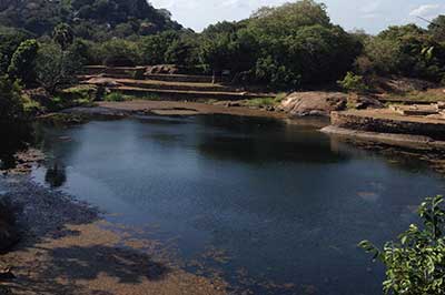 Mihintale Black pond | chauffeuremillankatours.com
